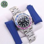 ROLEX GMT-Master II Red and Black Replica 904L Steel 40mm Etc2836 Movement Blue Black Watch